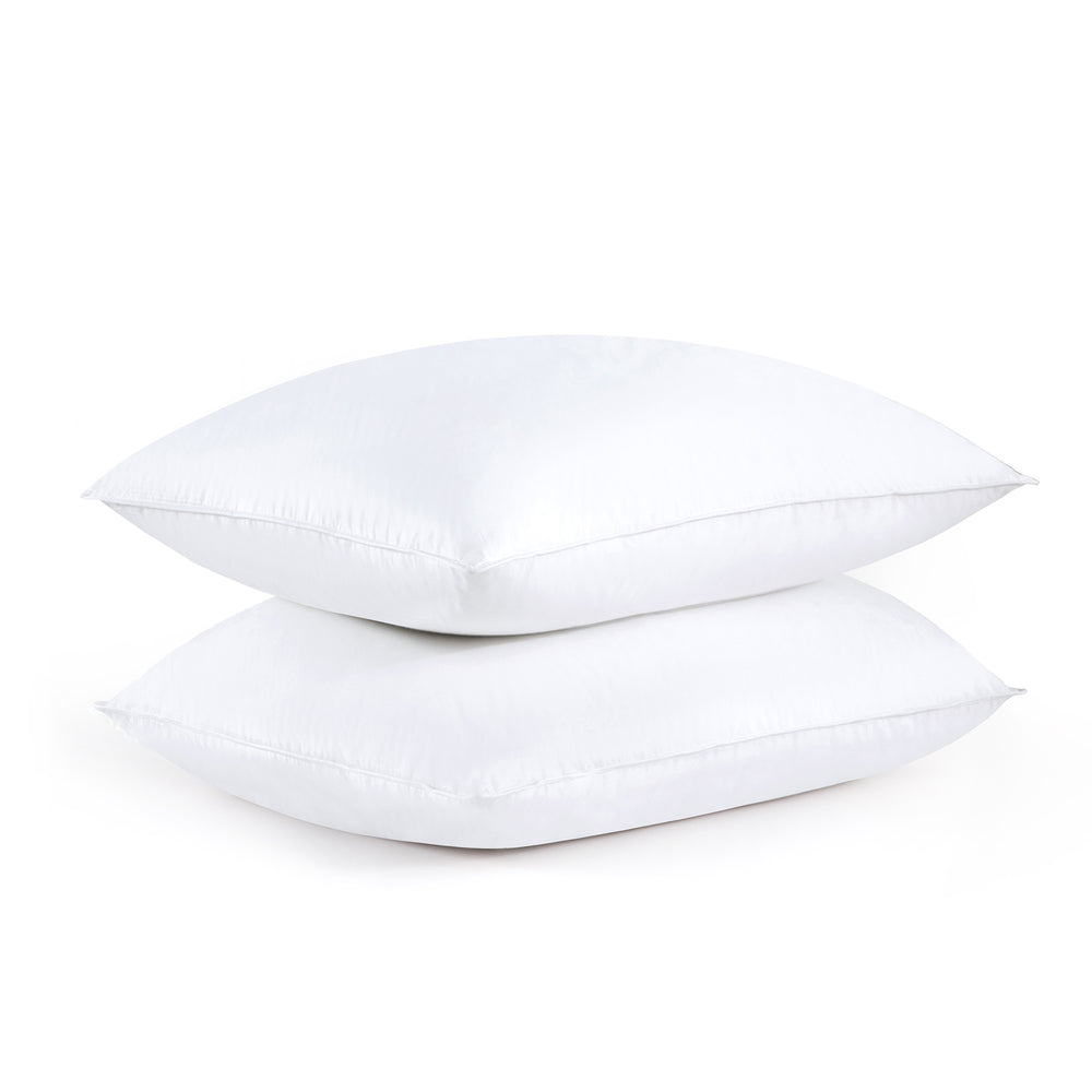 Classic Goose Down/Feather Pillow - 2PC Set