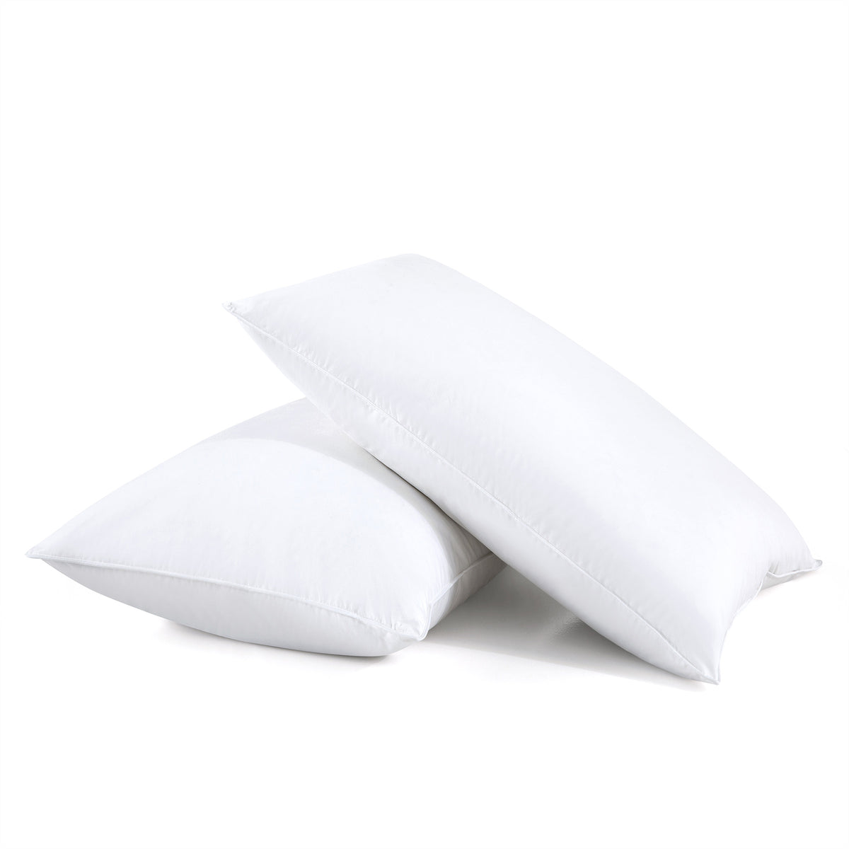 Down and Feather Compartment Pillow by Cozy Classics - White - On Sale -  Bed Bath & Beyond - 9064089