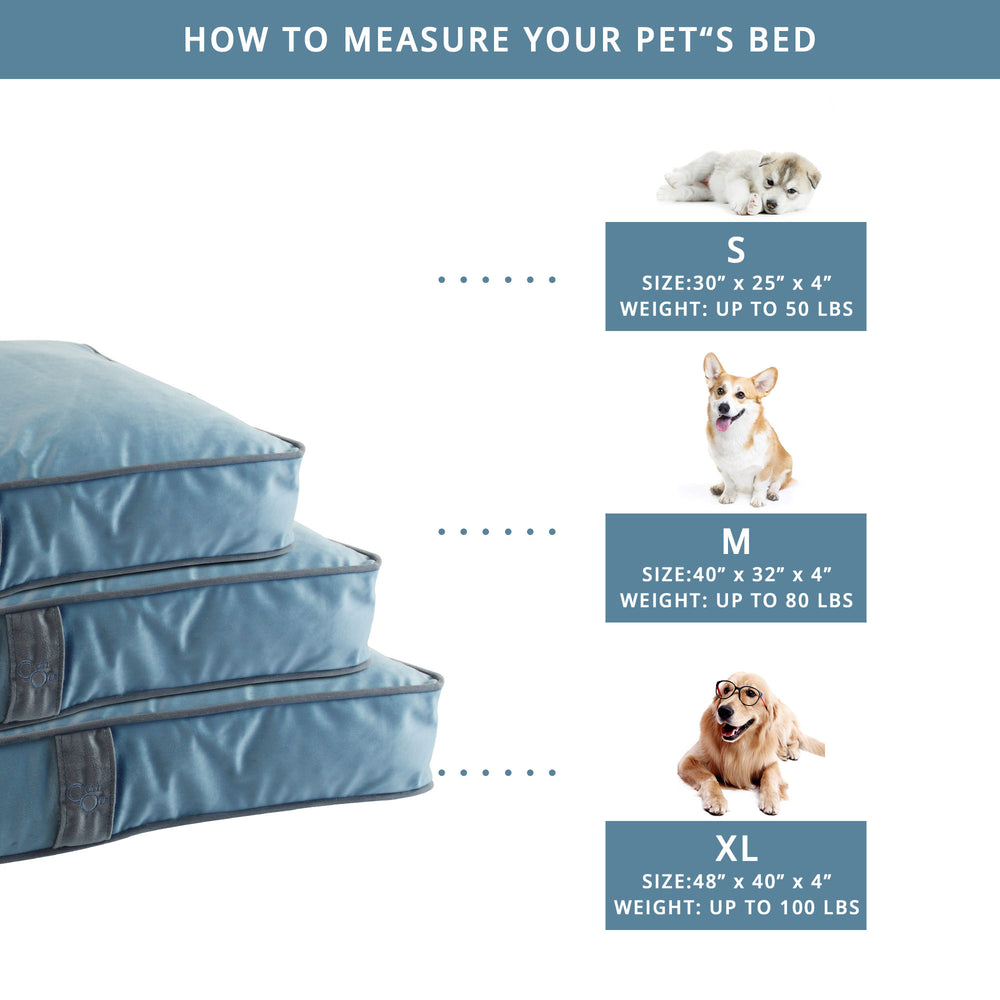 
                  
                    COZY ONE Velvet Luxury Rectangle Dog Bed
                  
                